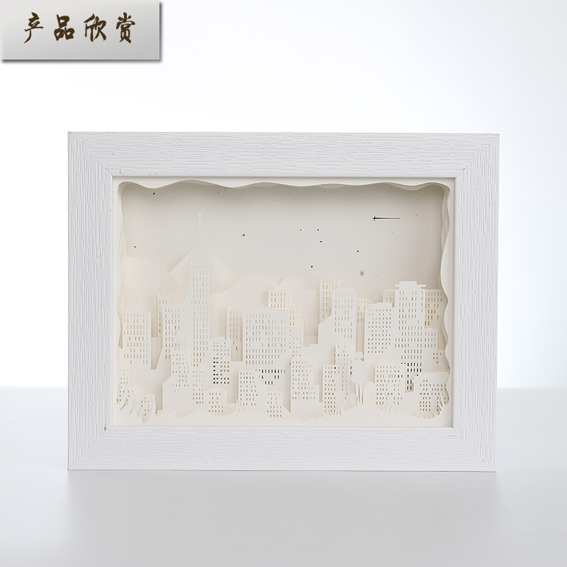家居創意光（guāng）影紙（zhǐ）雕燈小夜燈定製廠家