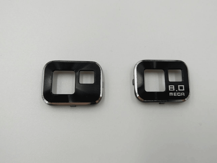 鋁合金手機攝（shè）像環（huán）激光刻字