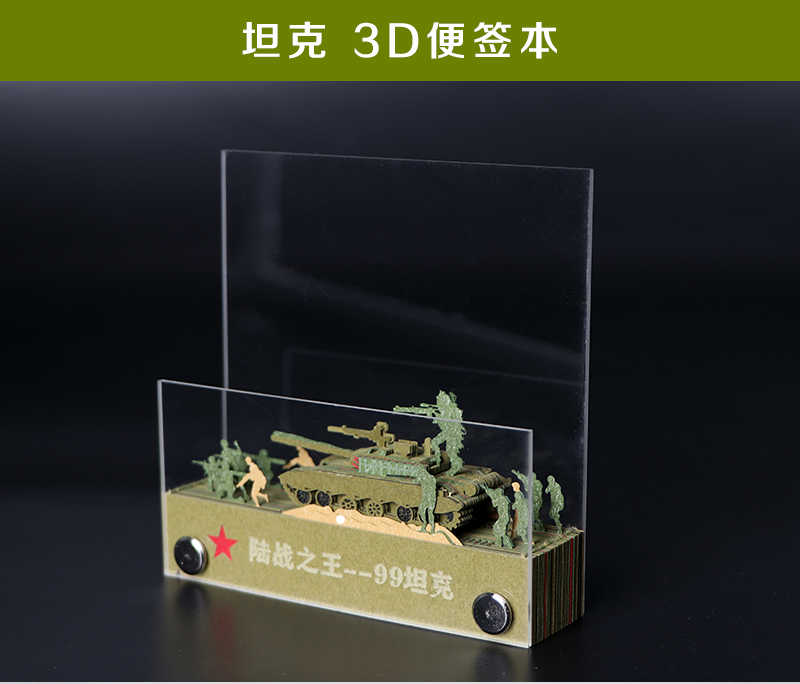 立體模型便簽紙（zhǐ）