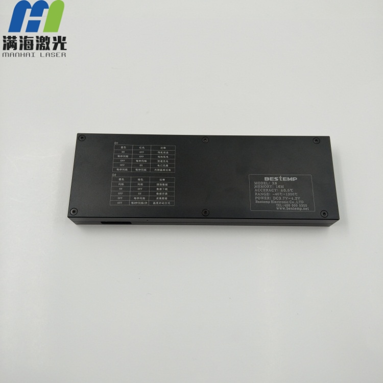  金屬鋁合（hé）金測試儀外殼（ké）高精度（dù）激光雕刻